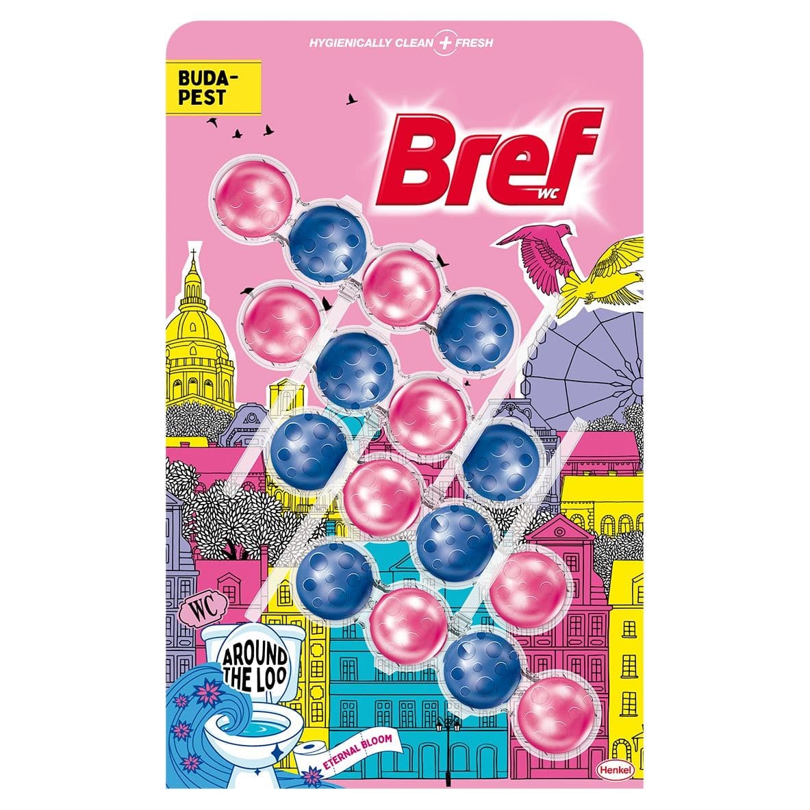 Bref Around the Loo Eternal Bloom 4x50g