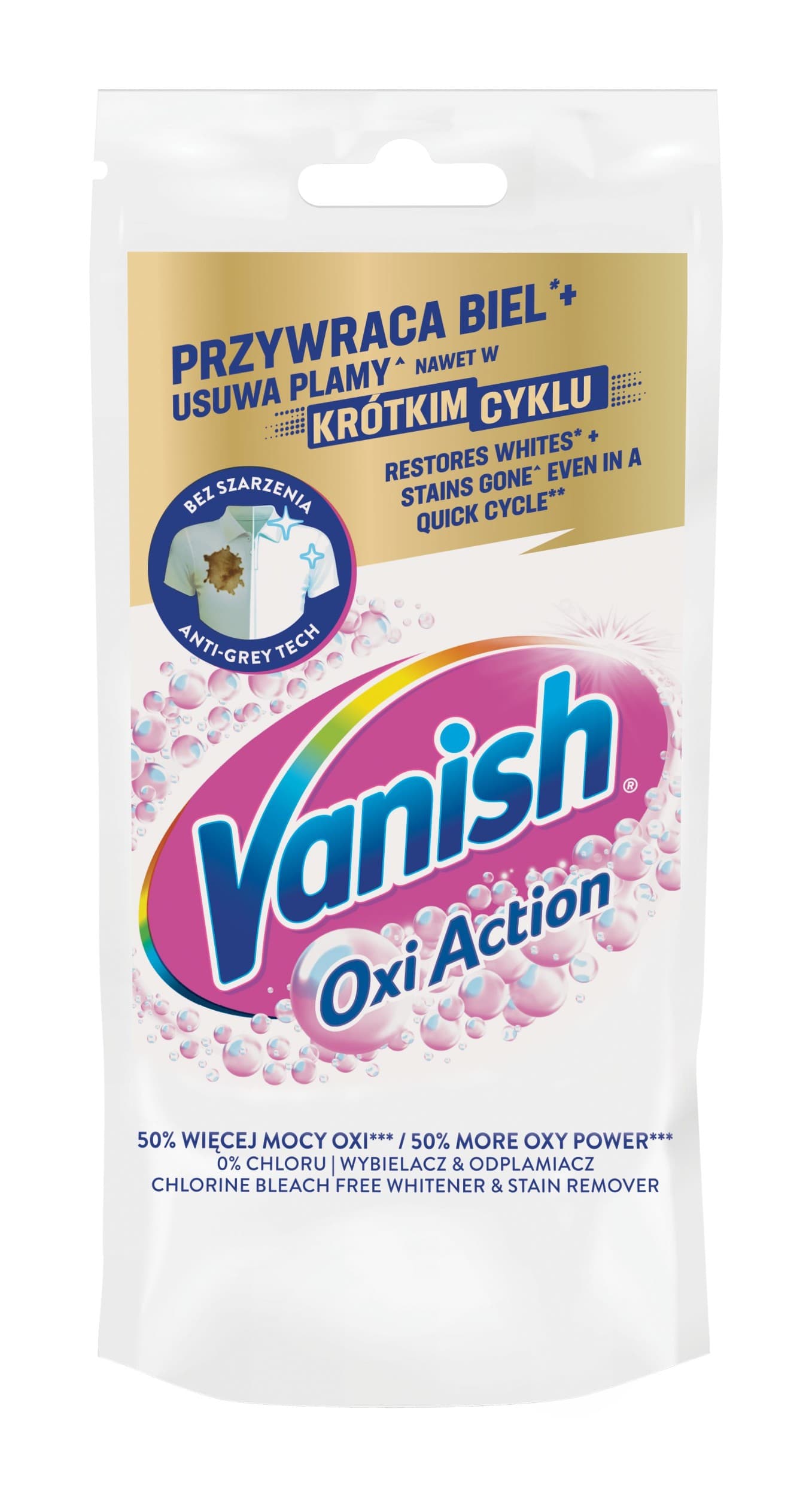Vanish Oxi Action Gel Na bělení a odstranění skvrn 100ml