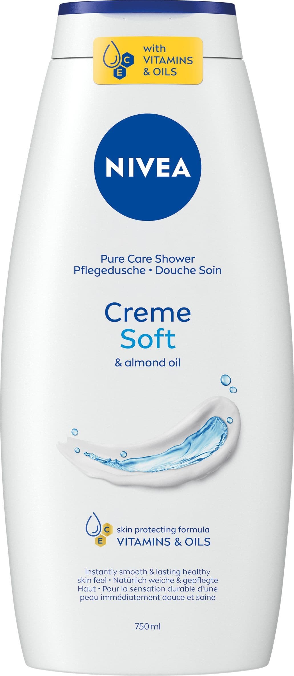Nivea Sprchový gel Creme Soft 750ml