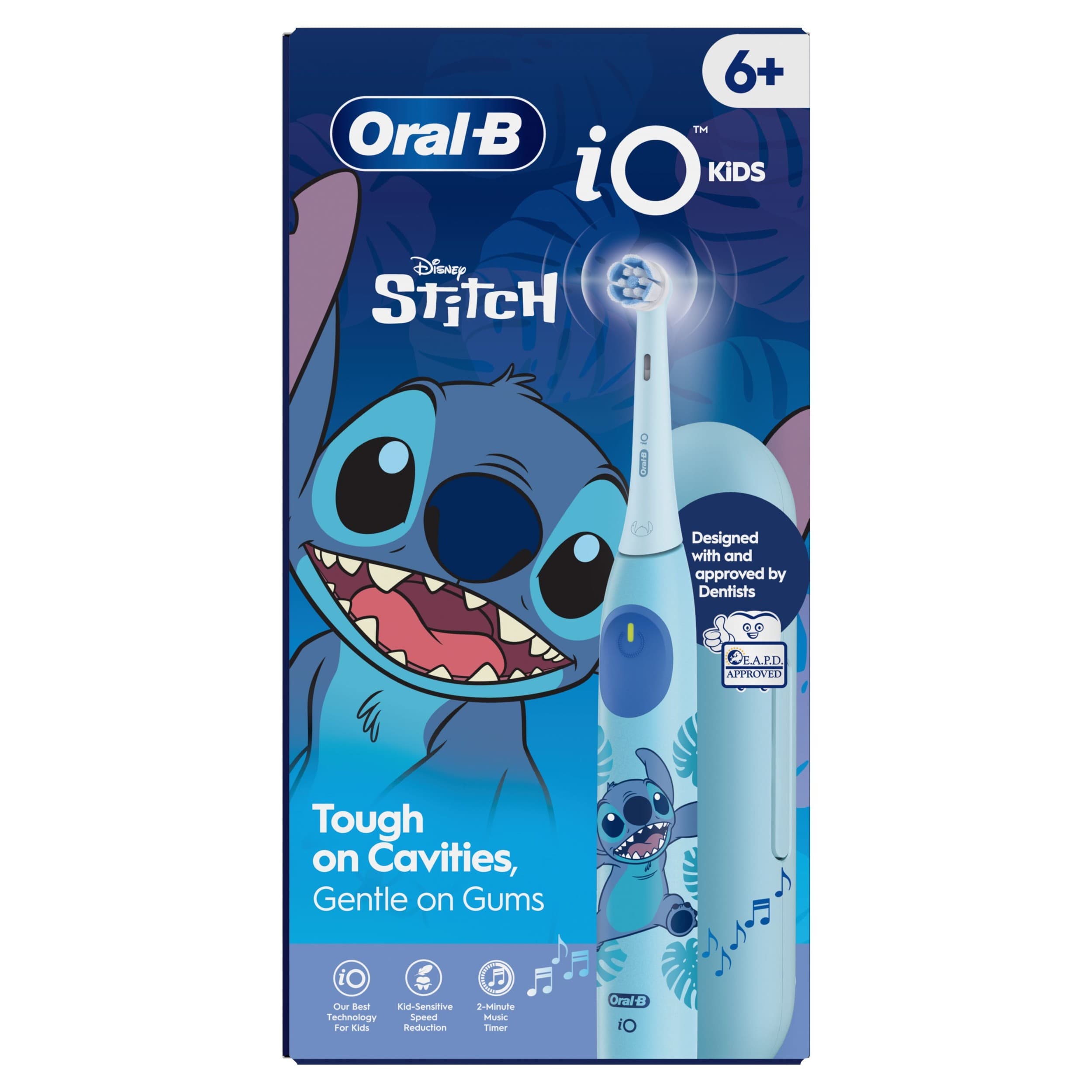 Oral-B iO Kids Stitch + Travel Case