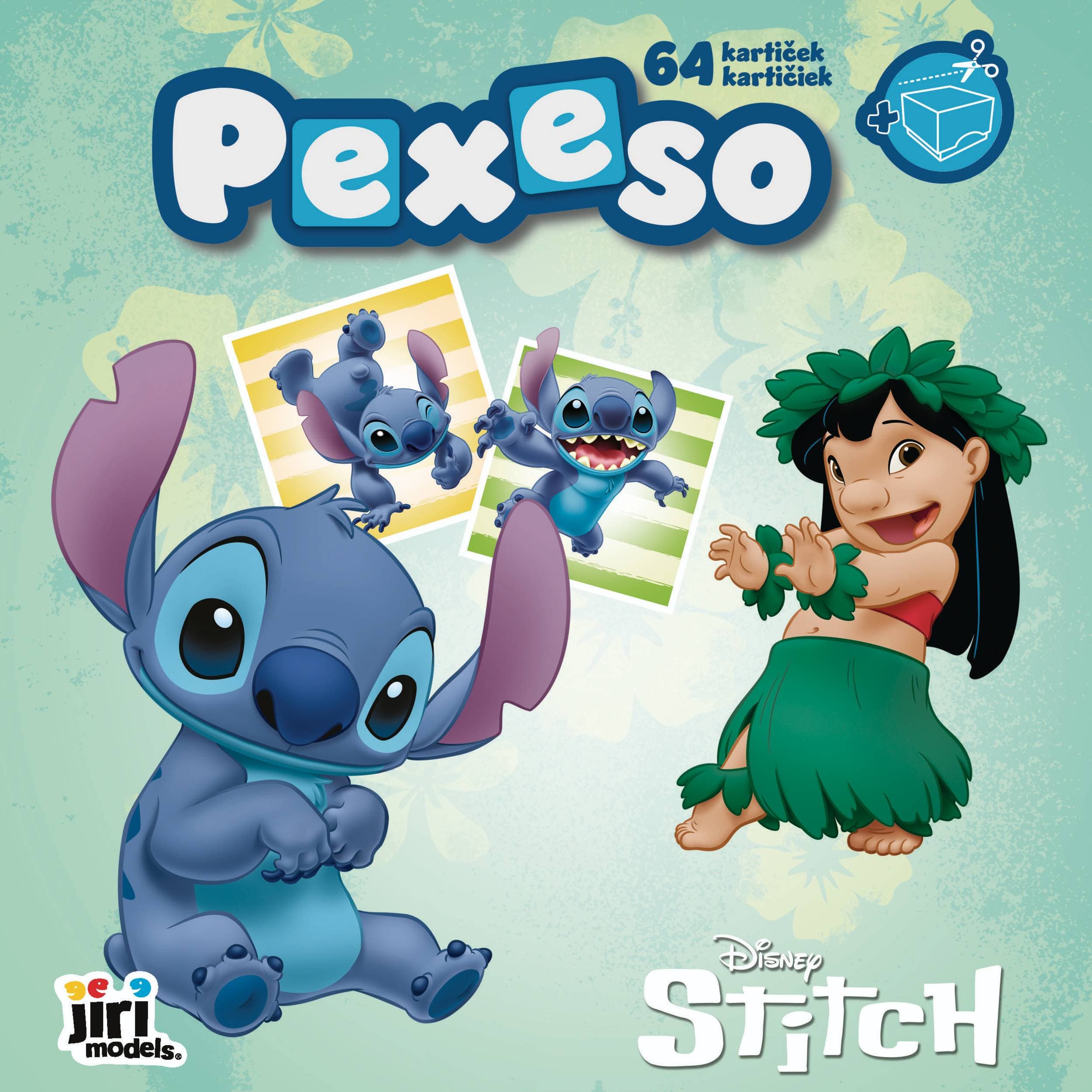 Jiri Models Pexeso v sešitu Lilo & Stitch