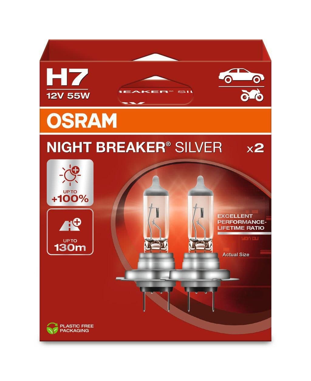 Osram NB Silver NG H7 12V 64210NBS-Duobox