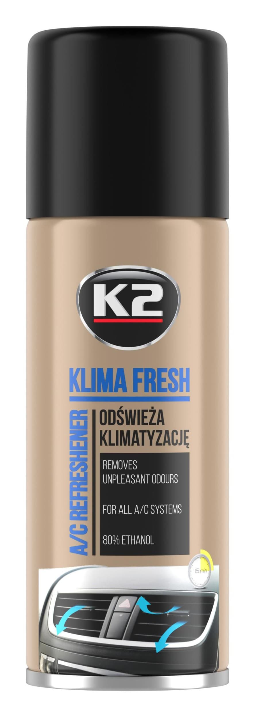 K2 Osvěžovač Klima Fresh 150ml Cherry