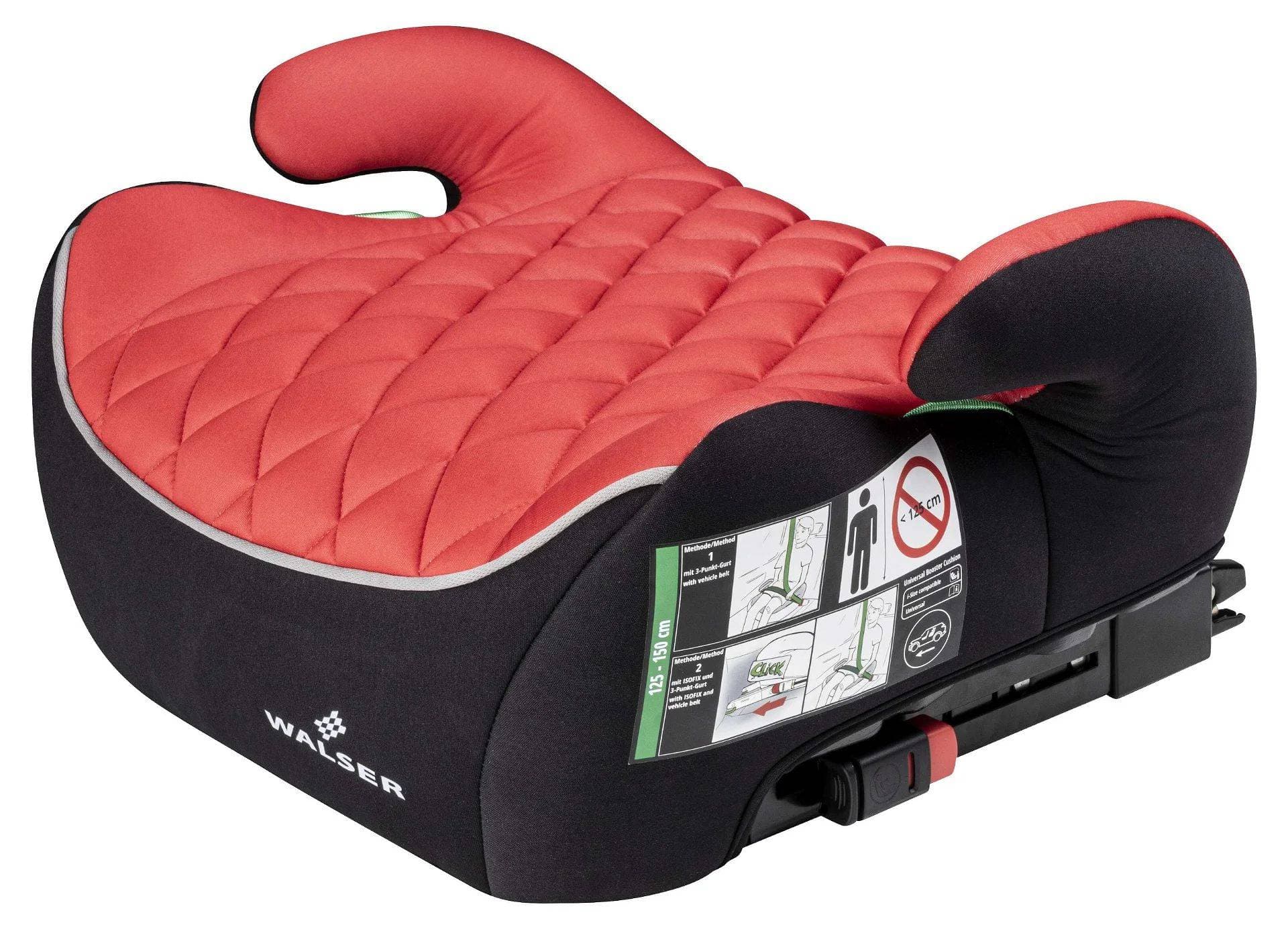 Cappa Dětský podsedák Andy Isofix červená
