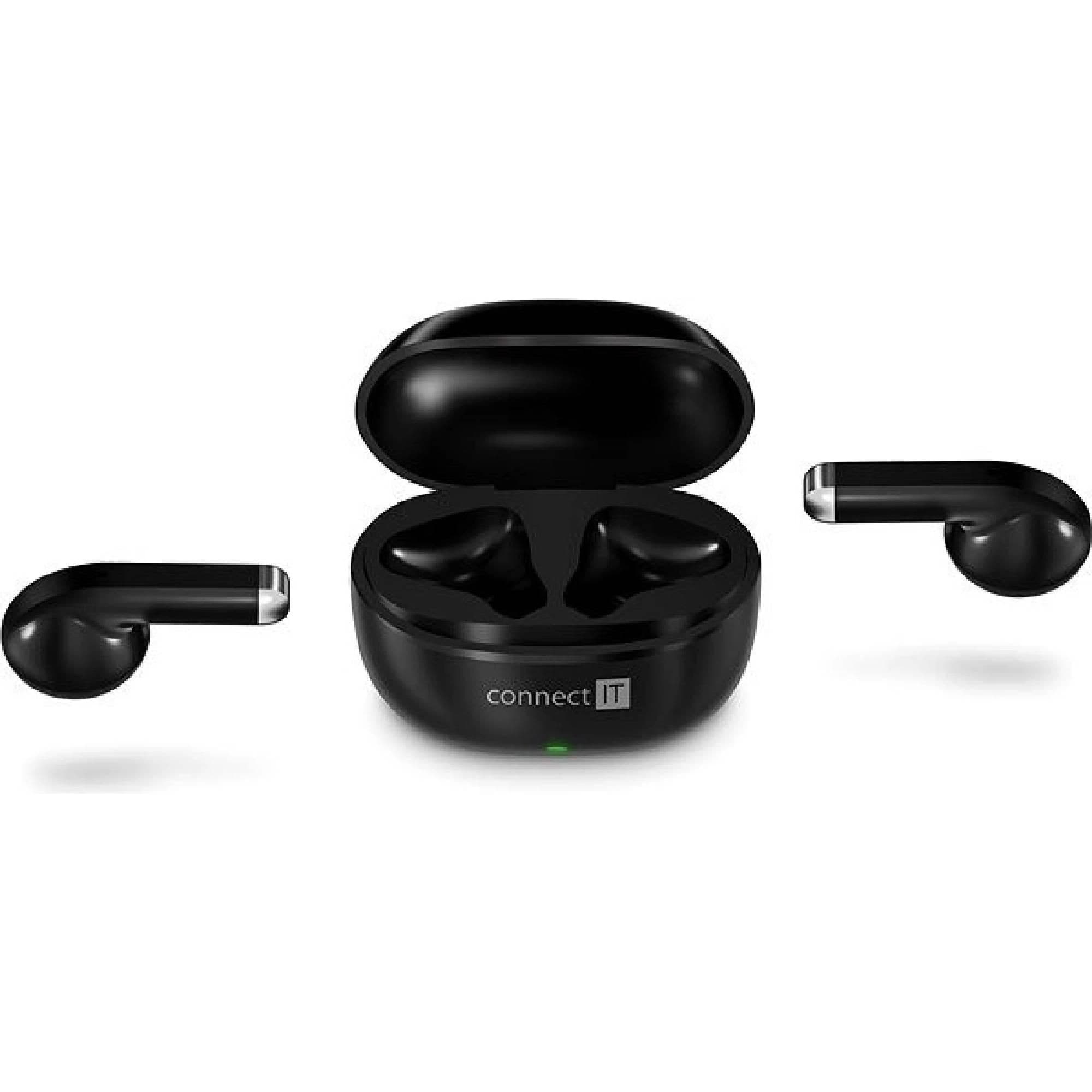 Connect It BT sluchátka True Wireless SonicBass černá