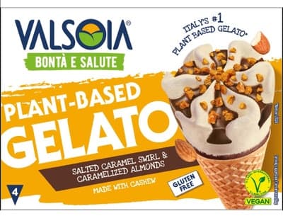 Valsoia Kešu Kornout slaný karamel 4x120ml