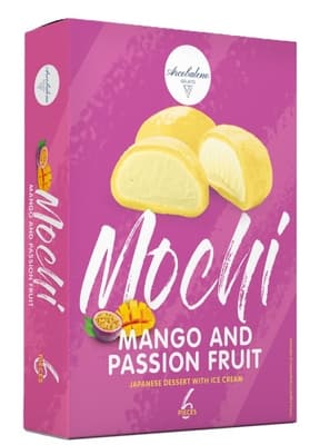 Arcobaleno Mochi se zmrzlinou z manga a passionfruitu 6x35g