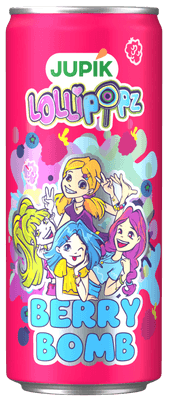 Jupík Lollipopz Berry Bomb