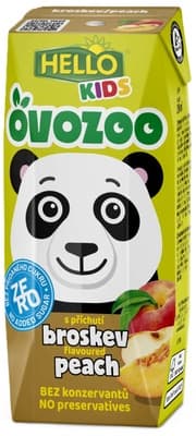 Hello Ovozoo broskev Zero