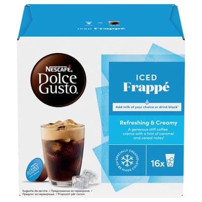 Nescafe Dolce Gusto Iced Frappé, kávové kapsle, 16 ks