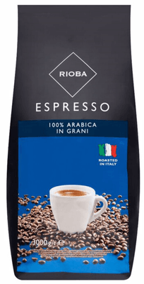 Rioba XXL Platinum Arabica 100% zrnková káva