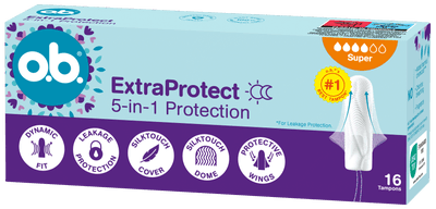 o.b. Tampóny Extra Protect Super