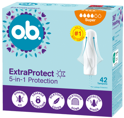 o.b. Tampóny Extra Protect Super