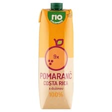 Rio Cold Press 100% pomerančová šťáva s dužninou 1l