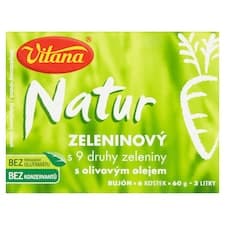 Vitana Natur Zeleninový bujón s 9 druhy zeleniny s olivovým olejem 60g