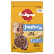 Pedigree Junior s drůbežím a zeleninou 3kg