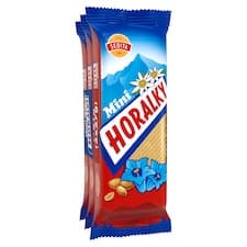 Sedita Horalky Mini oplatky s arašídovou krémovou náplní v kakaové polevě 3 x 27g