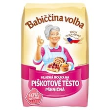 Babiččina Volba Mouka hladká na piškotové těsto 1kg