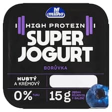 Milko High Protein super jogurt borůvka 150g