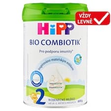 HiPP Combiotik 2 bio kojenecké mléko od uk. 6. měsíce 800g