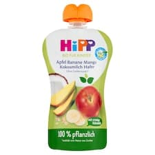 HiPP Bio jablko, banán, mango, kokos, oves 100g