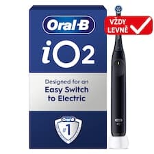 Oral-B iO 2 Černý Elektrický Zubní Kartáček