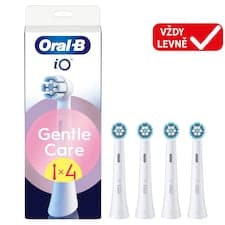 Oral-B iO Series Gentle Care, Originální Kartáčkové Hlavy, Pro Citlivé Dásně, 4