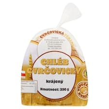 Cvrčovická pekárna Chléb cvrčovický krájený 390g