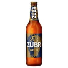 Zubr Gold světlé výčepní pivo 0,5l