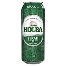 Holba Šerák 11 pivo světlý ležák 0,5l