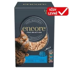 Encore Cat Multipack Jelly kapsička rybí výběr 5 x 50g