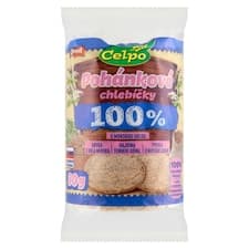 Druid Celpo Celorzrné chlebíčky pohankové s mořskou solí 80g