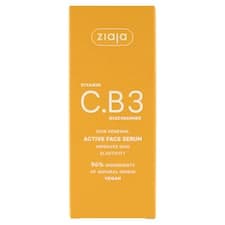 Ziaja Vitamin C.B3 Niacinamide aktivní pleťové sérum lehké textury 30ml