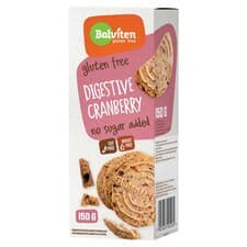 Balvisten Sušenky ovesné s brusinkami bez lepku 150g