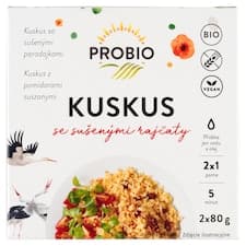 Probio Kuskus se sušenými rajčaty 2 x 80g