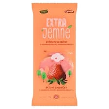 Druid Celpo Extra jemné rýžové chlebíčky v jogurtové polevě s jahodovou příchutí 6 ks 70g