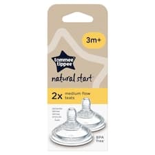 Tommee Tippee Natural Start savičky se středním průtokem 2 ks