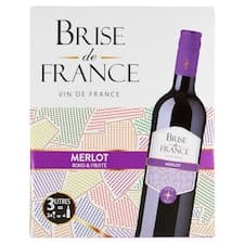Brise de France Merlot červené víno suché 3l