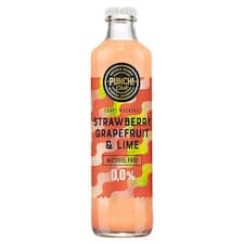 Punch Club Sycený nealkoholický nápoj jahoda-grapefruit-limetka 250ml