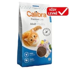 Calibra Premium Line kompletní suché krmivo pro dospělé kočky 2kg