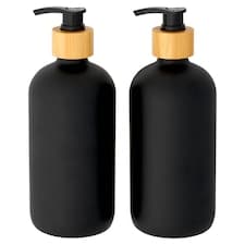 Black & Bamboo dávkovač mýdla 500 ml 2 ks
