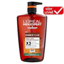 L'Oréal Paris Men Expert Barber Club sprchový gel 1l