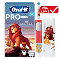 Oral-B Pro Kids Lví Král Elektrický Zubní Kartáček S Designem Od Brauna
