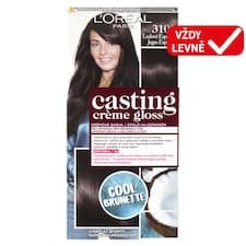 L'Oréal Paris Casting Creme Gloss semipermanentní barva na vlasy 3102 Ledové espresso, 48 +72 +60 ml