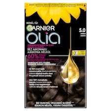 Garnier Olia permanentní barva na vlasy 5.0 hnědá