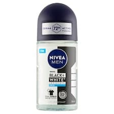 Nivea Men Black & White Invisible Fresh Kuličkový antiperspirant 50ml
