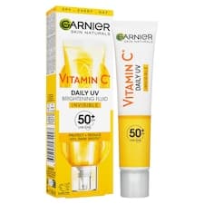 Garnier Skin Naturals Vitamin C denní rozjasňující UV fluid SPF 50 + invisible, 40 ml