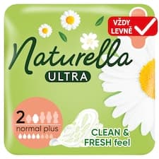 Naturella Ultra, Velikost 2 Normal Plus, Vložky S Křidélky, 9