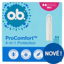 O.B. ProComfort Mini tampony 64 ks