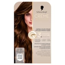 Schwarzkopf Creme Supreme Pečující barvicí krém 6-68 tmavá karamelová blond